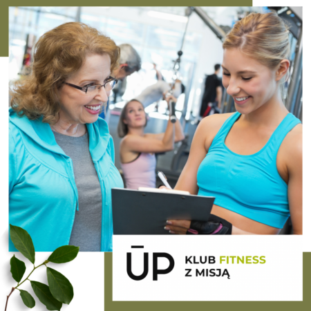 TRENING DLA SENIORA W KLUBIE FITNESS UP